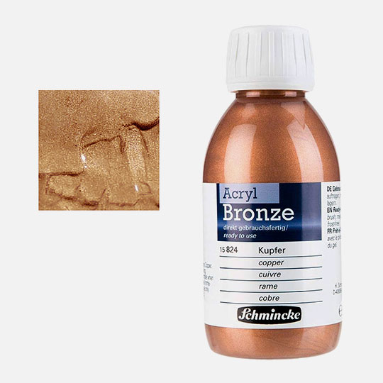 SCHMINCKE Acrylic Bronze 150ml Copper
