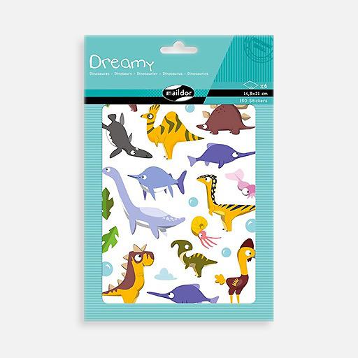 MAILDOR Dreamy Sticker Dinosaur x 150