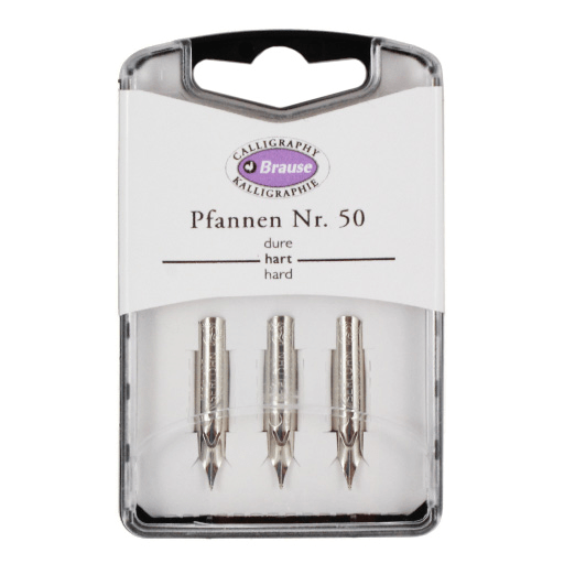 BRAUSE Plume Metal Nib x 3 Music