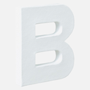 DECOPATCH Paper Mache Letter B