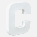 DECOPATCH Paper Mache Letter C