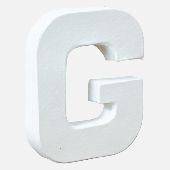 DECOPATCH Paper Mache Letter G