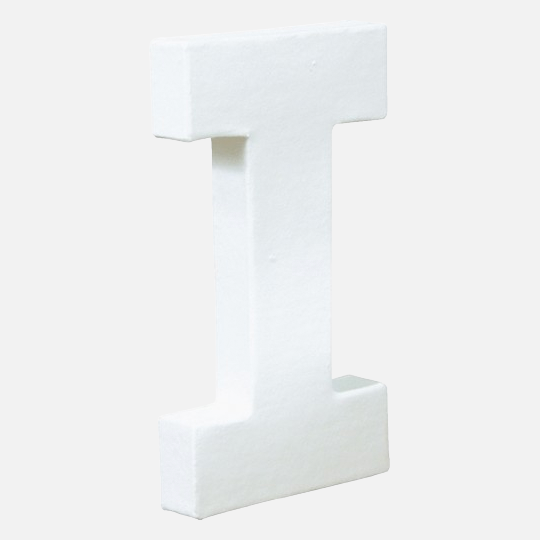 DECOPATCH Paper Mache Letter I