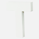 DECOPATCH Paper Mache Letter T