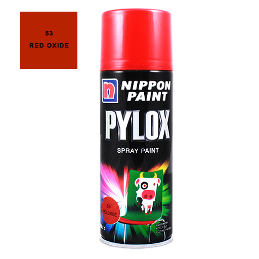 NIPPON Pylox Spray Paint 400ml 53 Red Oxide