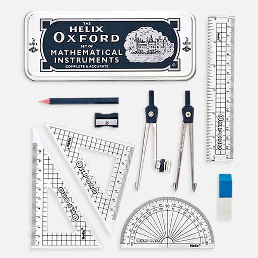 HELIX Oxford Geometric Instrument Set x 10