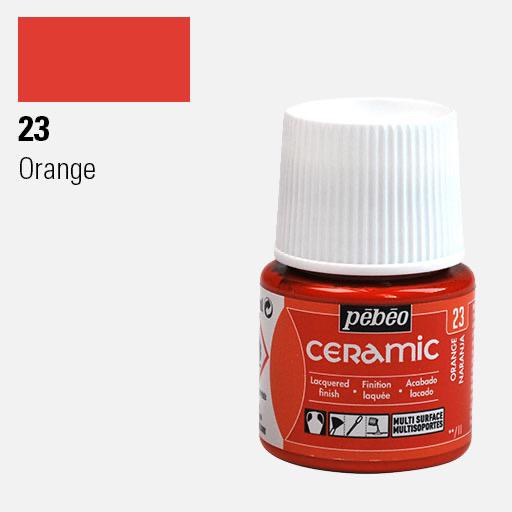 PEBEO Ceramic Paint 45ml Orange