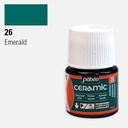 PEBEO Ceramic Paint 45ml Emerald