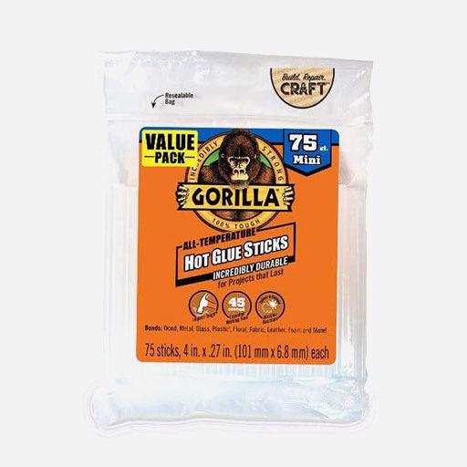 GORILLA Hot Glue Stick 8mm x 10cm x 75