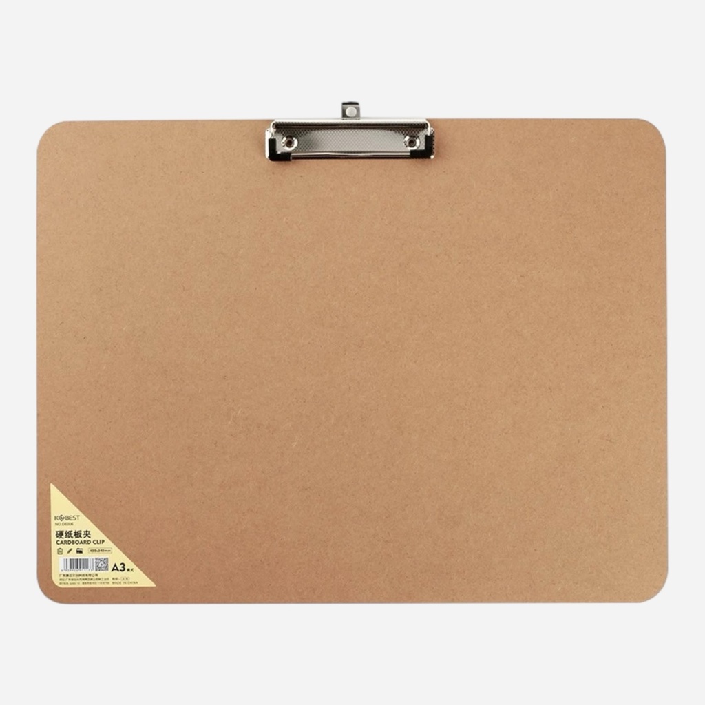 OVJ MDF Clip Board Landscape A3