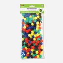 MULTICRAFT Krafty Kids Pom Pom 1/2” Primary Set x 150