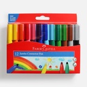 FABER-CASTELL Jumbo Connector Pen Set x 12