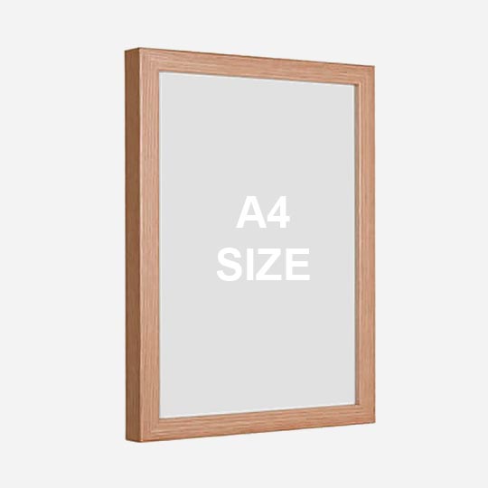 OVJ Wooden Picture Frame A4 Walnut