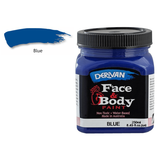 DERIVAN Face & Body Paint 250ml Blue