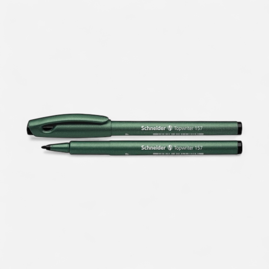 SCHNEIDER Topwriter 157 Permanent Fibre Pen 0.8mm Black