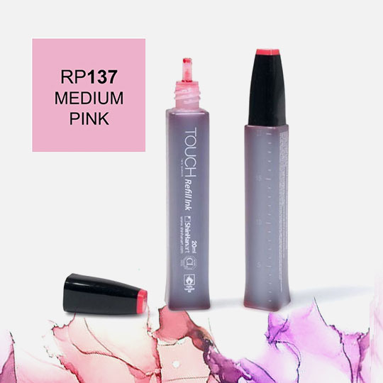 SHINHAN Touch Alcohol Ink 20ml RP137 Medium Pink