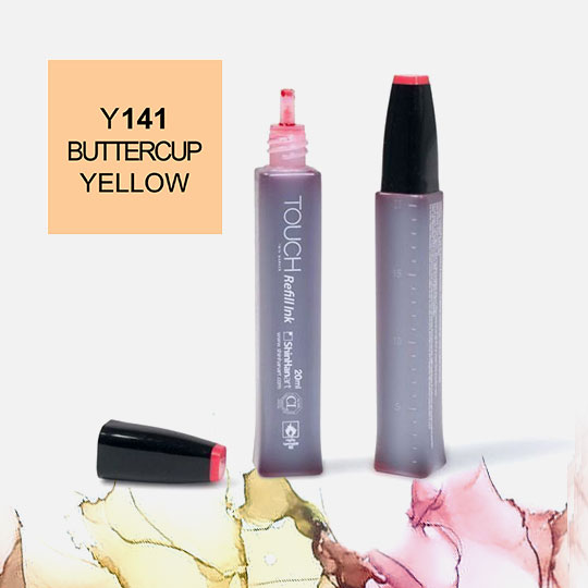 SHINHAN Touch Alcohol Ink 20ml Y141 Buttercup Yellow