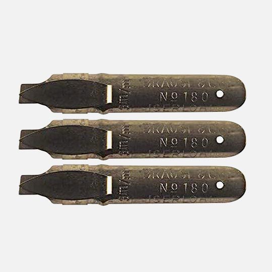 BRAUSE Plume Metal Nib Bandzug 3.0mm x 3