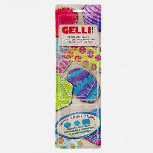 GELLI Mini Printing Plate Geometric Shape Set x 3