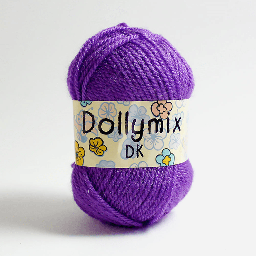 [KING COLE 307] KING COLE Dolly Mix Acrylic Yarn 25g Crocus (Purple)