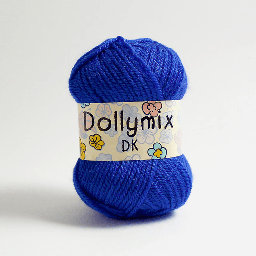 [KING COLE 021] KING COLE Dolly Mix Acrylic Yarn 25g Cobalt Blue