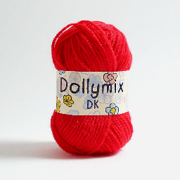 [KING COLE 009] KING COLE Dolly Mix Acrylic Yarn 25g Red