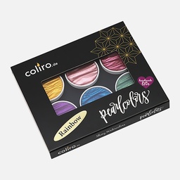 [COLIRO C710] COLIRO Pearl Color 30mm Rainbow Set x 6