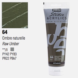 [PEBEO 169064] PEBEO Studio Acrylic 250ml 64 Raw Umber