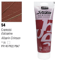 [PEBEO 169054] PEBEO Studio Acrylic 250ml 54 Alizarin Crimson