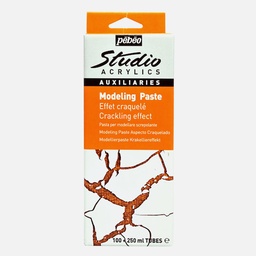 [PEBEO 524440] PEBEO Studio Crackling Modeling Paste 350ml