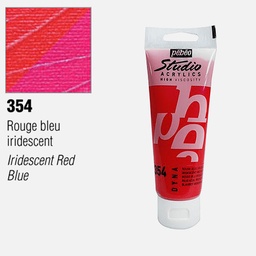 [PEBEO 832354] PEBEO Studio Acrylic 100ml 354 Iridescent Red Blue