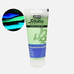 [PEBEO 832112] PEBEO Studio Acrylic Phosphorescent 100ml Glow In The Dark Green
