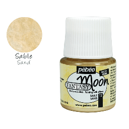 [PEBEO 167015] PEBEO Fantasy Moon Marble Paint 45ml 15 Sand