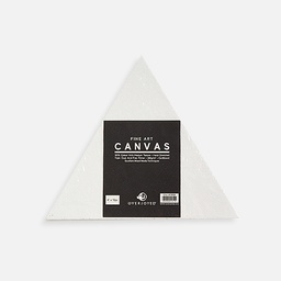 [OVJ A3004] OVJ Cotton Canvas Board 280gsm Triangle 4” x 10