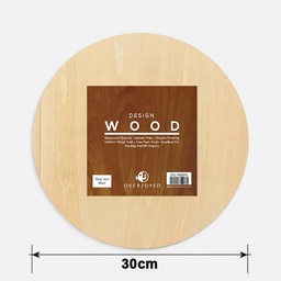 [OVJ P60012] OVJ Basswood Circle Plywood 5mm x 30cm