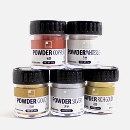 [SHINHAN 2625222-1207] SHINHAN Metallic Powder 20g Set x 5