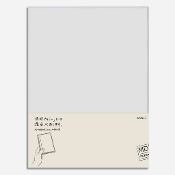 [MIDORI 49390006] MIDORI MD Notebook Clear Cover A4 Variant