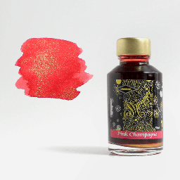 [DIAMINE 700987831764] DIAMINE Shimmering Fountain Pen Ink 50ml Pink Champagne
