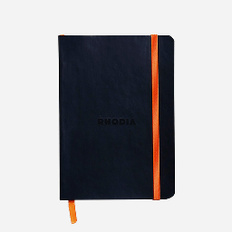 [RHODIA 117352] RHODIA Softcover Dot Notebook 90gsm A6 x 80 Black