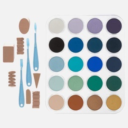 [PANPASTEL 8030252-0] PANPASTEL Artist Pastel Joanne Barby Seascape Painting Set x 20