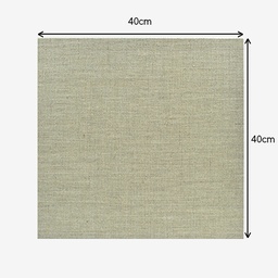 [PEBEO 795502] PEBEO 3D Raw Linen Canvas 330gsm 3cm x 40cm x 40cm