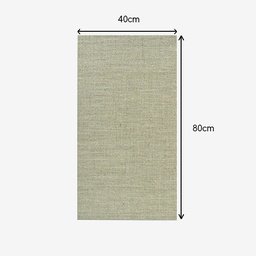 [PEBEO 795507] PEBEO 3D Raw Linen Canvas 330gsm 3cm x 40cm x 80cm