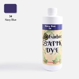 [FAIRBRO 258-50-034] FAIRBRO Batik Dye 500ml 34 Navy Blue