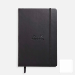 [RHODIA 118669] RHODIA Blank Webnotebook 90gsm A5 x 96 Black