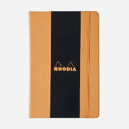 [RHODIA 118608] RHODIA Webnotebook 90gsm Lined A5 x 96 Orange