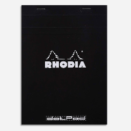 [RHODIA 16559] RHODIA Basics Dotpad 80gsm A5 x 80 Black