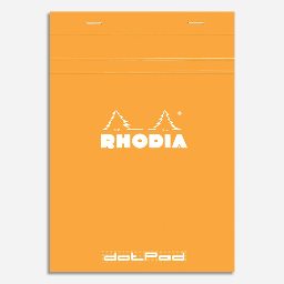 [RHODIA 18558] RHODIA Basics Dotpad 80gsm A4 x 80 Orange