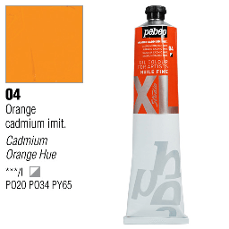 [PEBEO 200004] PEBEO XL Studio Oil Color 200ml 04 Cadmium Orange Hue