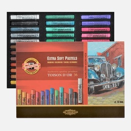 [KOH-I-NOOR 8555036001KZ] KOH-I-NOOR Toison D'or Extra Soft Pastel Set x 36