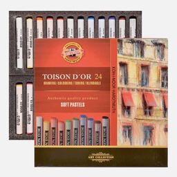 [KOH-I-NOOR 8514024005KS] KOH-I-NOOR Toison D'or Soft Pastel Set x 24